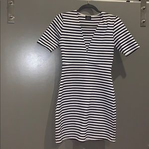 Zara Striped Mini Dress. BRAND NEW. Sz. M